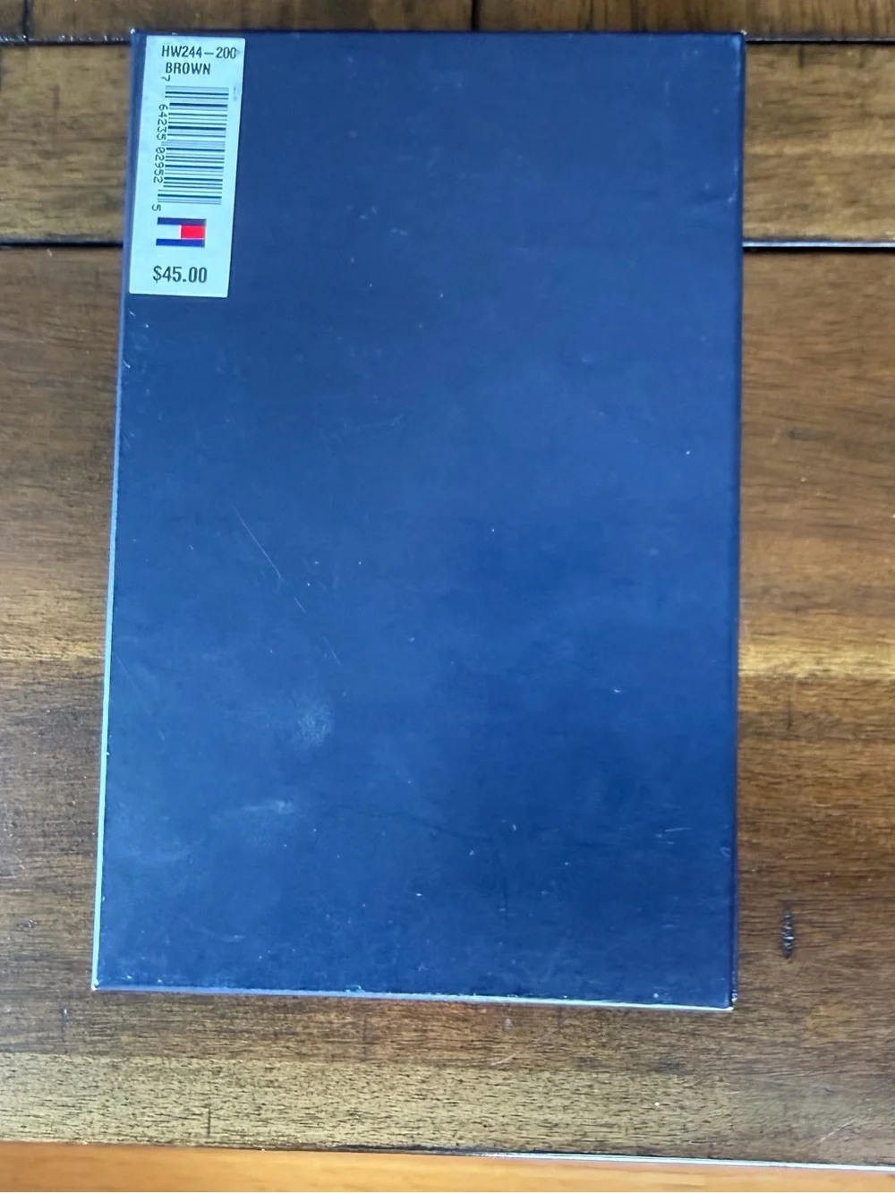 NIB Tommy Hilfiger Men’s Brown Leather Bifold Wallet HW244-200